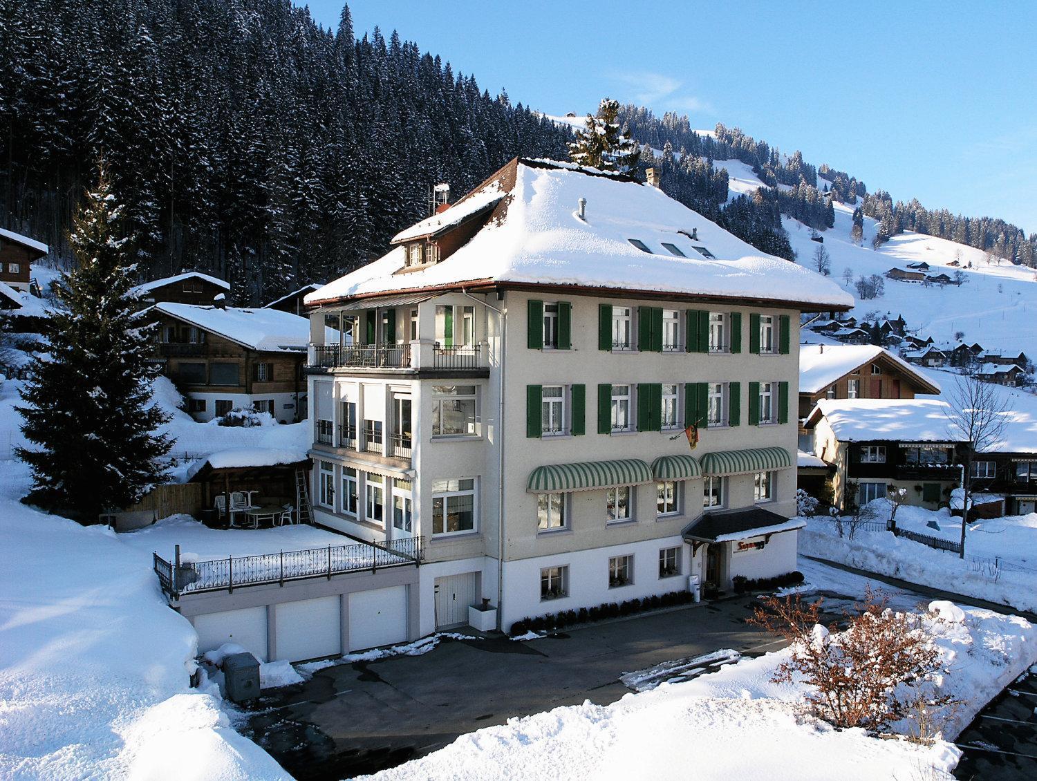 Sonnegg Hotel Zweisimmen Dış mekan fotoğraf